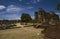 Temple ruines of the ancient king city Polonnaruwa on Sri Lanka