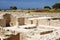 Temple ruins,archaeological park Tombs of Kings, Paphos,Cyprus