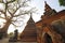 Temple ruins and Buddha statue in Inwa