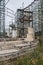 Temple ruins at Sanctuary of Asklepios at Epidaurus Greece