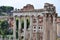 The Temple of Saturn in the Roman Forum