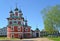 The temple of the Smolenskaya icon of the Mother of God in the tterritory of Bogoyavlensky convent. Uglich, Yaroslavl region