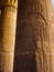 The Temple to Isis, Horus and Osiris on Philae Island on the River Nile in Egypt