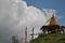 Temple on top of the Hill in Route Rohtang Pass Manali