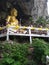 Temple upside hills in Loei Thailand