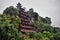 A temple at the village of Shibaozhai near the city of Wushan on the Yangtze river