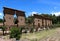 The Temple of Wiracocha in Raqchi,central wall,Peru