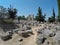 The Temple of Zeus and fallen pillars, Nemea, Greece