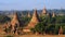 The Temples of Bagan at sunrise, Bagan, Myanmar