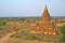 The temples of Bagan at sunrise, Myanmar (Burma)