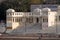 Temples, buildings and ghats at the holy Pushkar Lake, India