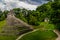 Temples of the Cross Group at mayan ruins of Palenque - Chiapas, Mexico