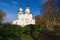 Temples of the former Spaso-Preobrazhensky (Transfiguration) Monastery in Staraya Russa, Novgorod region, Russia