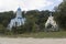 Temples in honor of Martyr Huara and Icon of Our Lady Soothe My Sorrows Trinity-Georgievsky female monastery in village Lesnoye Ad