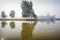 Temples in Lumbini, Nepal