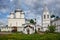 Temples of Nikitsky Monastery. Pereslavl-Zalessky, Russia