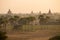 The Temples sunset time of Bagan. Mandalay, Myanmar