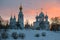 Temples of the Vologda Kremlin. Russia