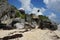 Templo Dios del Viento, beach at Tulum is protected for nesting sea turtles