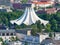 Tempodrom from top in Berlin