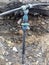 Temporary potable water pipe connecton