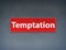 Temptation Red Banner Abstract Background