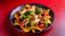 Tempting culinary delights: Crispy vegetable nachos with ox corn chips