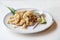 Tempura squid calamari , ika tempura , Japanese food