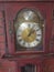 Tempus Fugit grandfather clock vintage