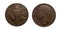 Ten 10 cents Lire Copper Coin 1936 Empire Vittorio Emanuele III Kingdom of Italy