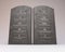 Ten Commandments Stone Tablets