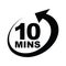 Ten minutes icon