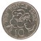 Ten pence coin