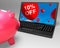 Ten Percent Off Laptop Means Online Sale And Bargains