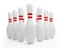 Ten pin bowling skittles