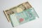 Ten thousand Japanese yen and fifty malaysia ringgit bank note