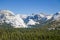 Tenaya Lake with Sierra Nevada in Yosemite National Park, California, USA