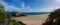 Tenby Castle, Panoramic Beach View
