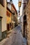 Tende, France. village in the mountains.