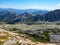 Tende - Panoramic view Valley of Marble (VallŽe des merveilles) in the Mercantour National Park near Tende