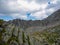 Tende - Panoramic view Valley of Marble (VallŽe des merveilles) in the Mercantour National Park near Tende