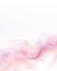 Tender abstract background of swirls of pastel pink dance on white background with copy space