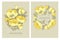 Tender elegant yellow rose flower pattern. Apple tree blossom