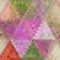 Tender triangle pastel multicolor texture, spring picture for wallpaper, textile, baby fabric