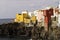 Tenerife coast with colour houses
