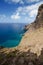 Tenerife landscape. Teno cliffs in north Tenerife island.