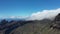 Tenerife, Masca gorge, view of the Atlantic ocean and clouds