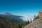 Tenerife mountain landscape with view on Pico del Teide summit a