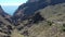 Tenerife, the road leading to the Masca gorge