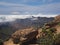 Tenerife seen from high mountain next to Roque Nublo